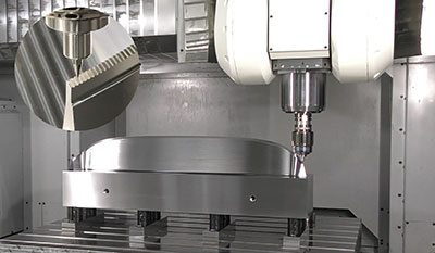 5-axis machining for Large Die/Mold